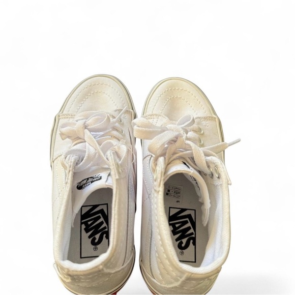 Vans Sk8-Hi Pride Rainbow Platform Sneakers White Women’s 5 - Picture 7 of 11